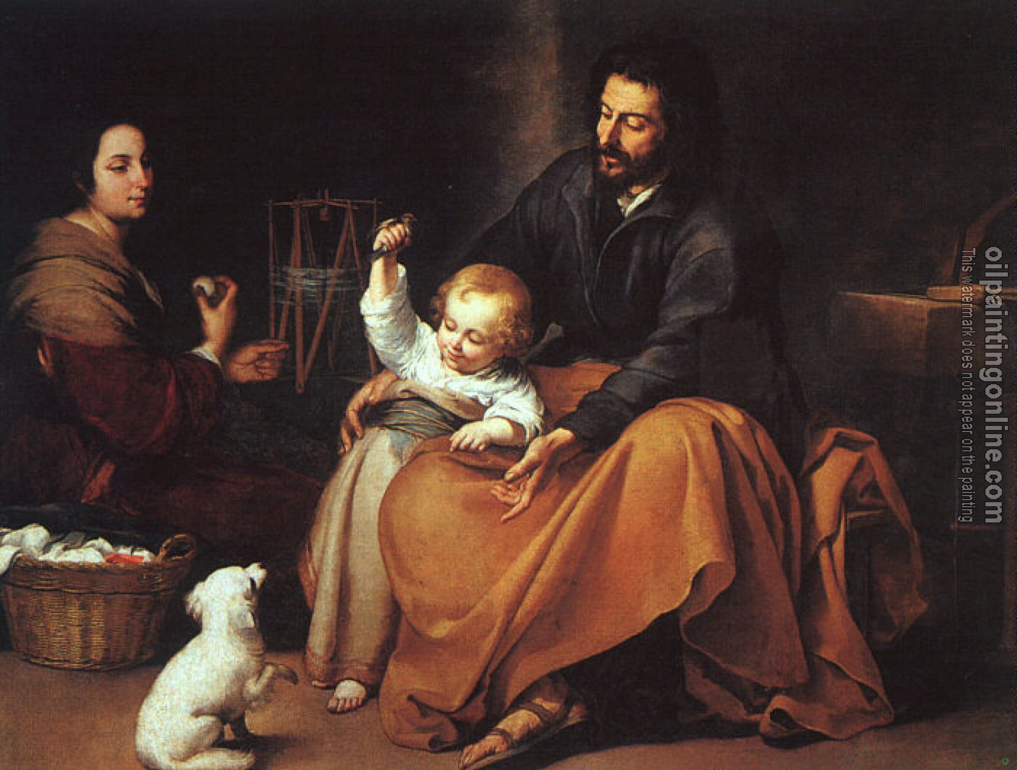 Murillo, Bartolome Esteban - The Holy Family